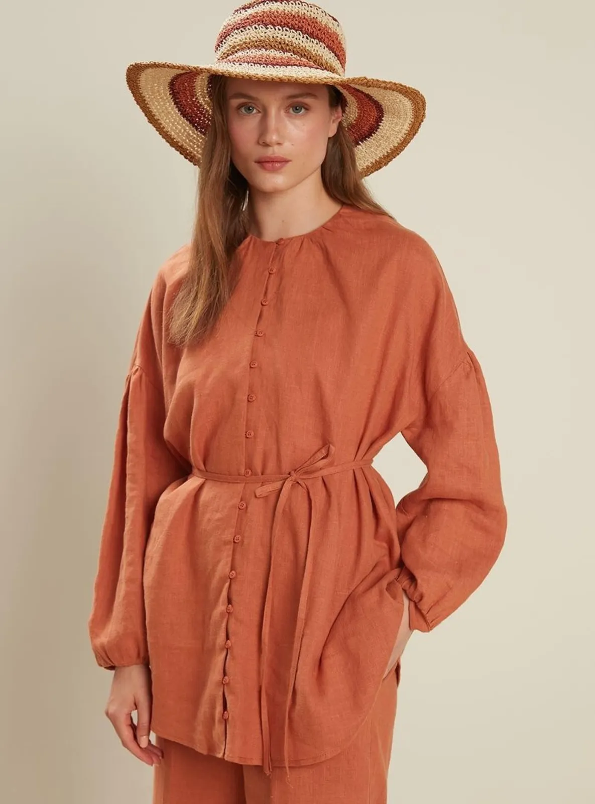 Brick Red - Blouses
